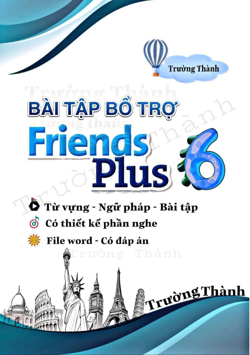 Bài Tập Bổ Trợ Friends Plus 6