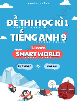 ĐỀ ÔN THI HỌC KÌ TIẾNG ANH 9 