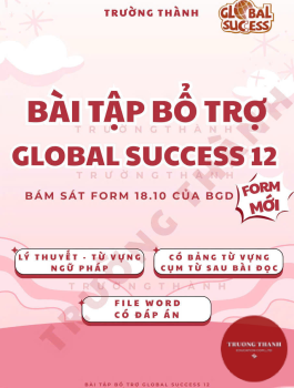 BÀI TẬP BỔ TRỢ TIẾNG ANH 12