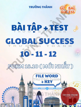 BÀI TẬP BỔ TRỢ + TEST THPT 